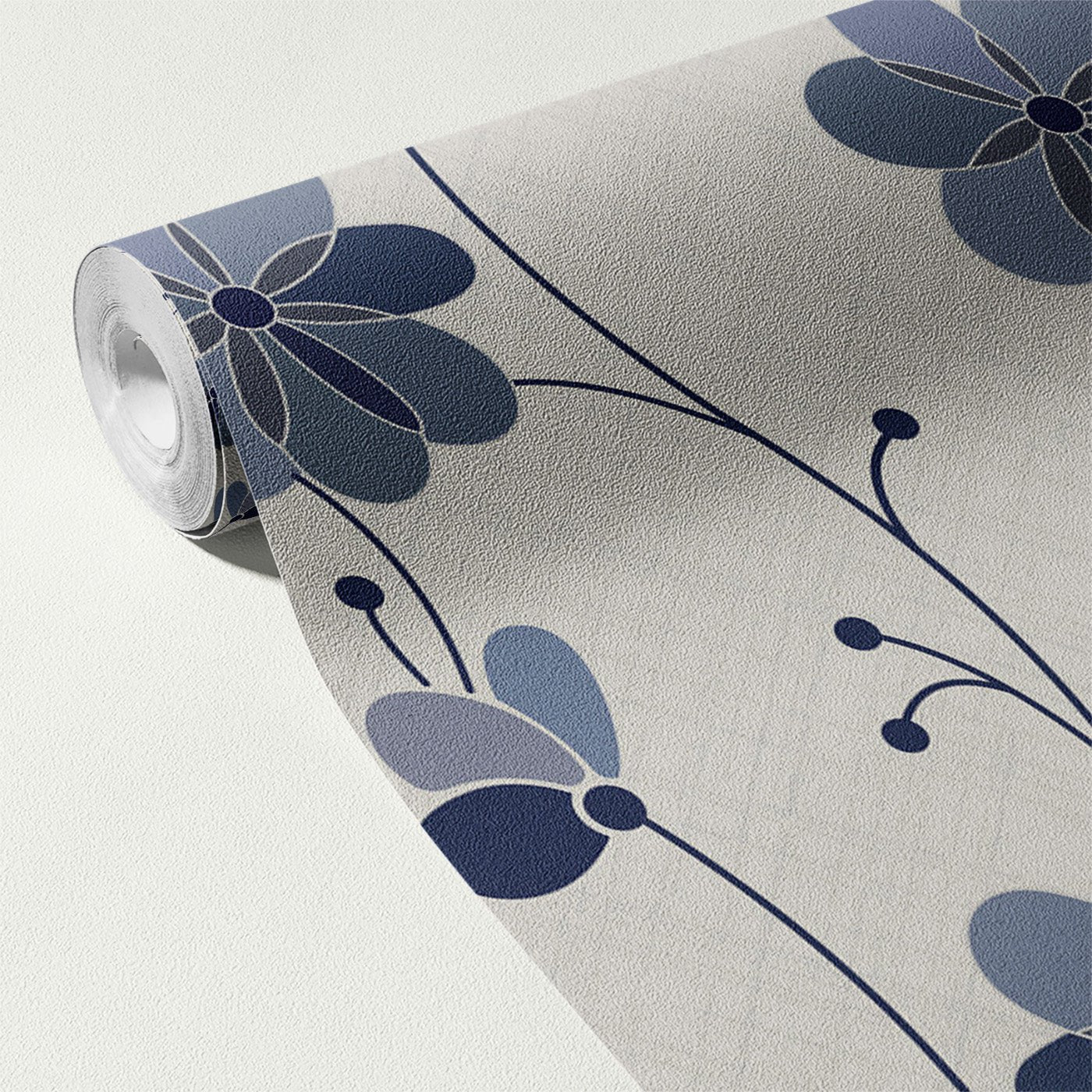 Floral & Leaves Wallpaper WAL1821-F