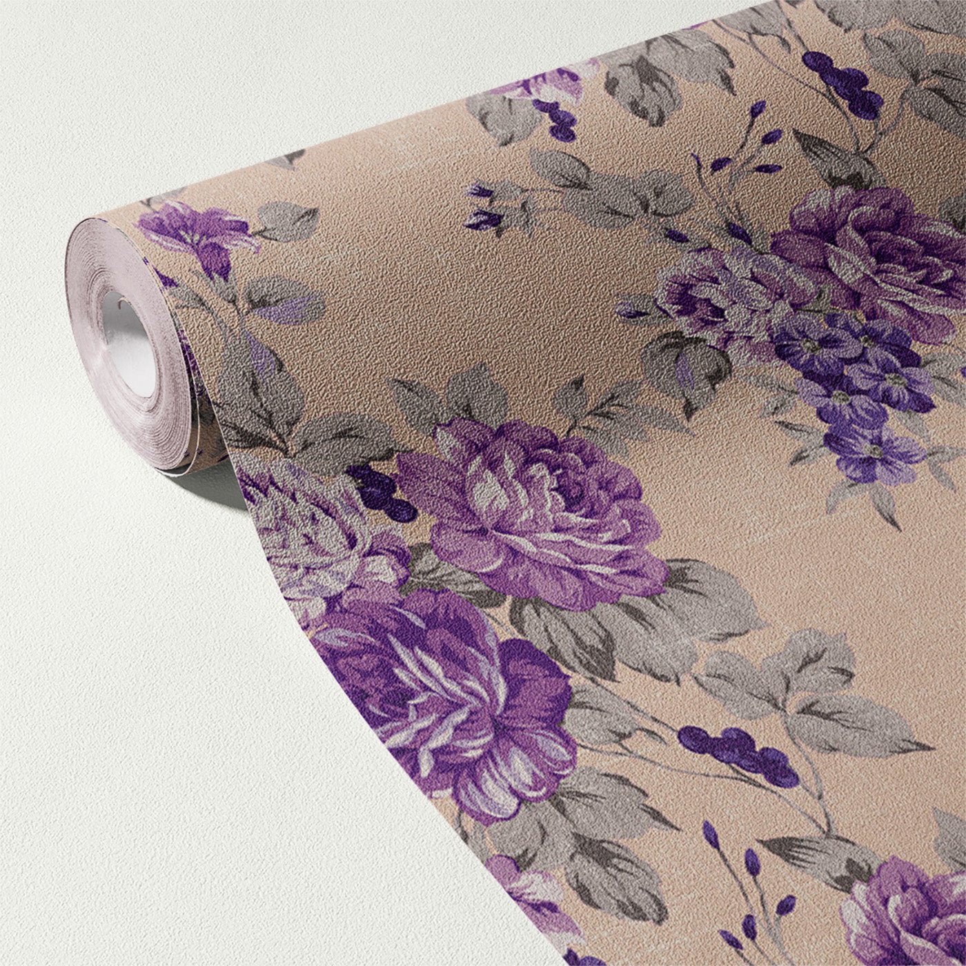 Floral & Leaves Wallpaper WAL1826-F