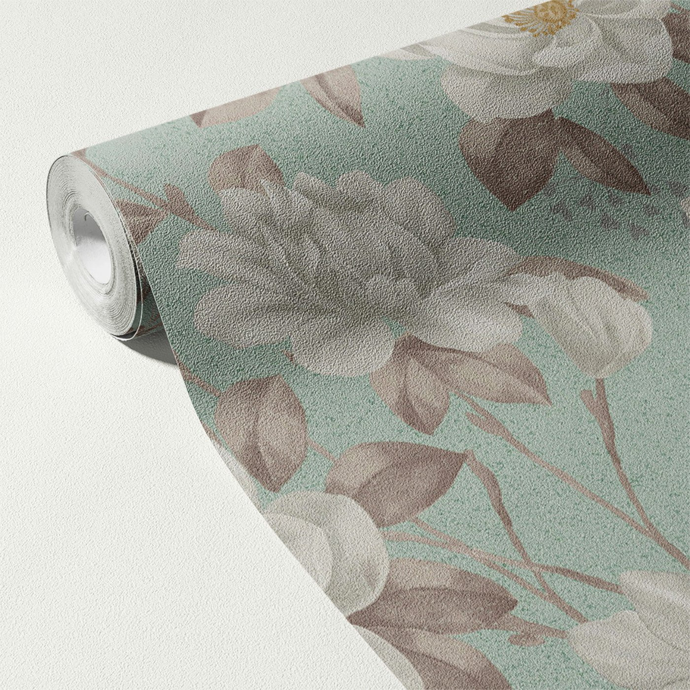 Floral & Leaves Wallpaper WAL1829-F