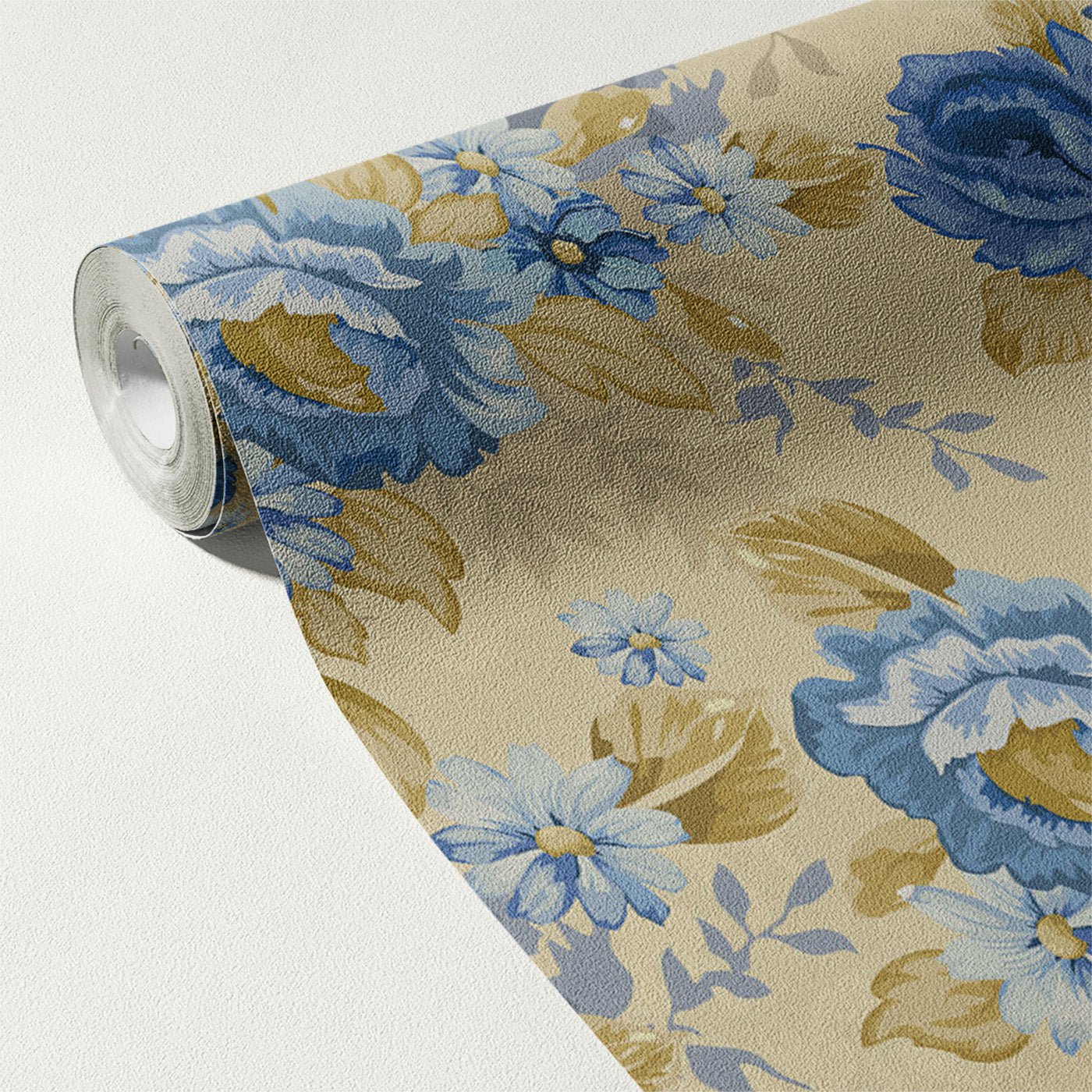 Floral & Leaves Wallpaper WAL1830-F