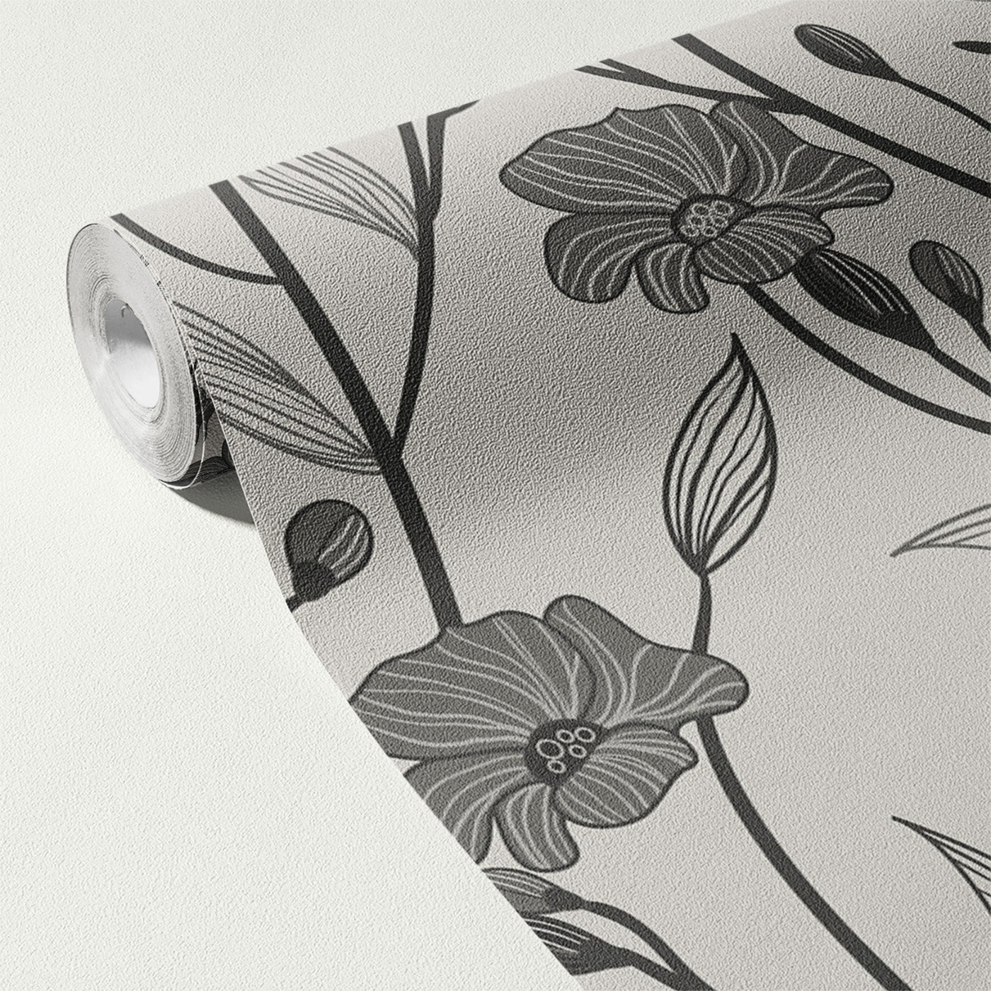 Floral & Leaves Wallpaper WAL1835-F