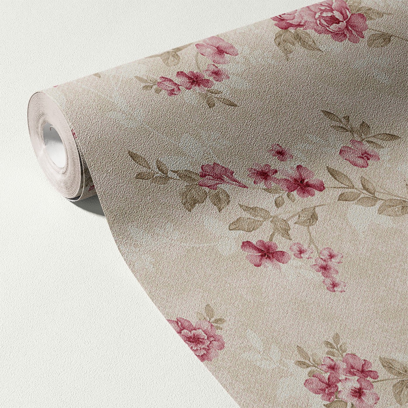 Floral & Leaves Wallpaper WAL1850-F