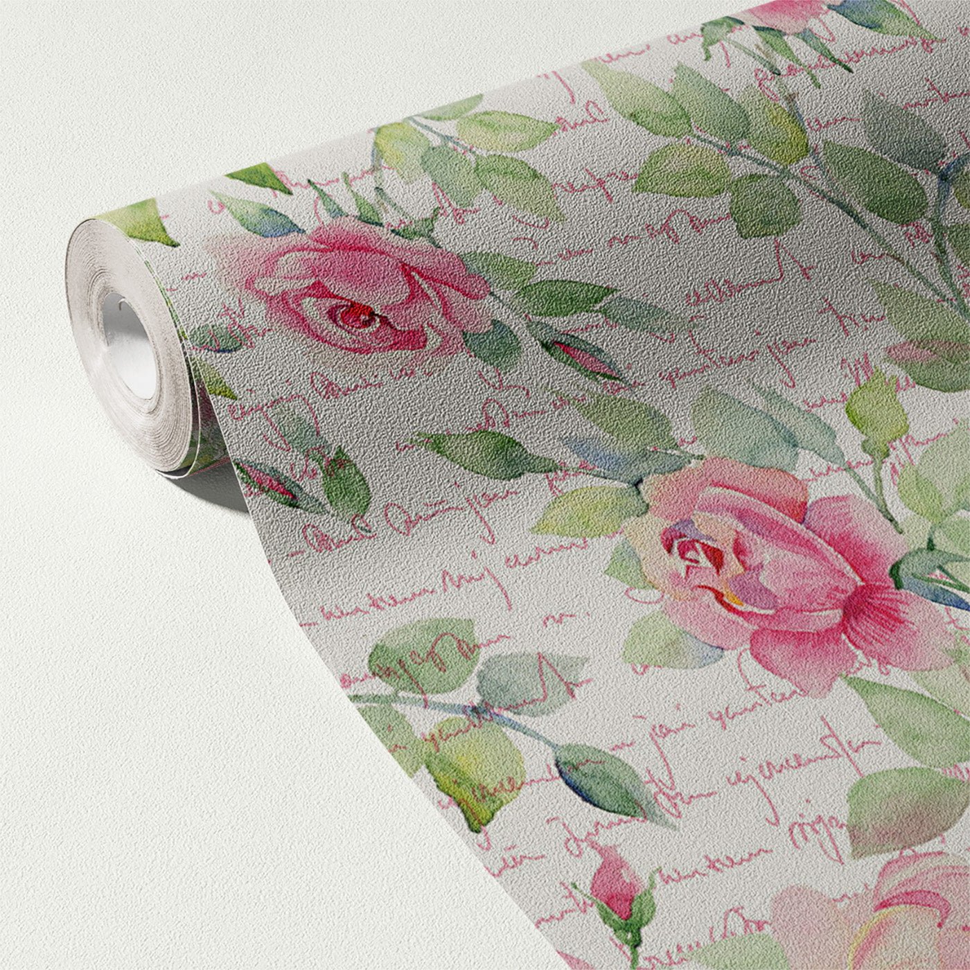 Floral & Leaves Wallpaper WAL1851-F