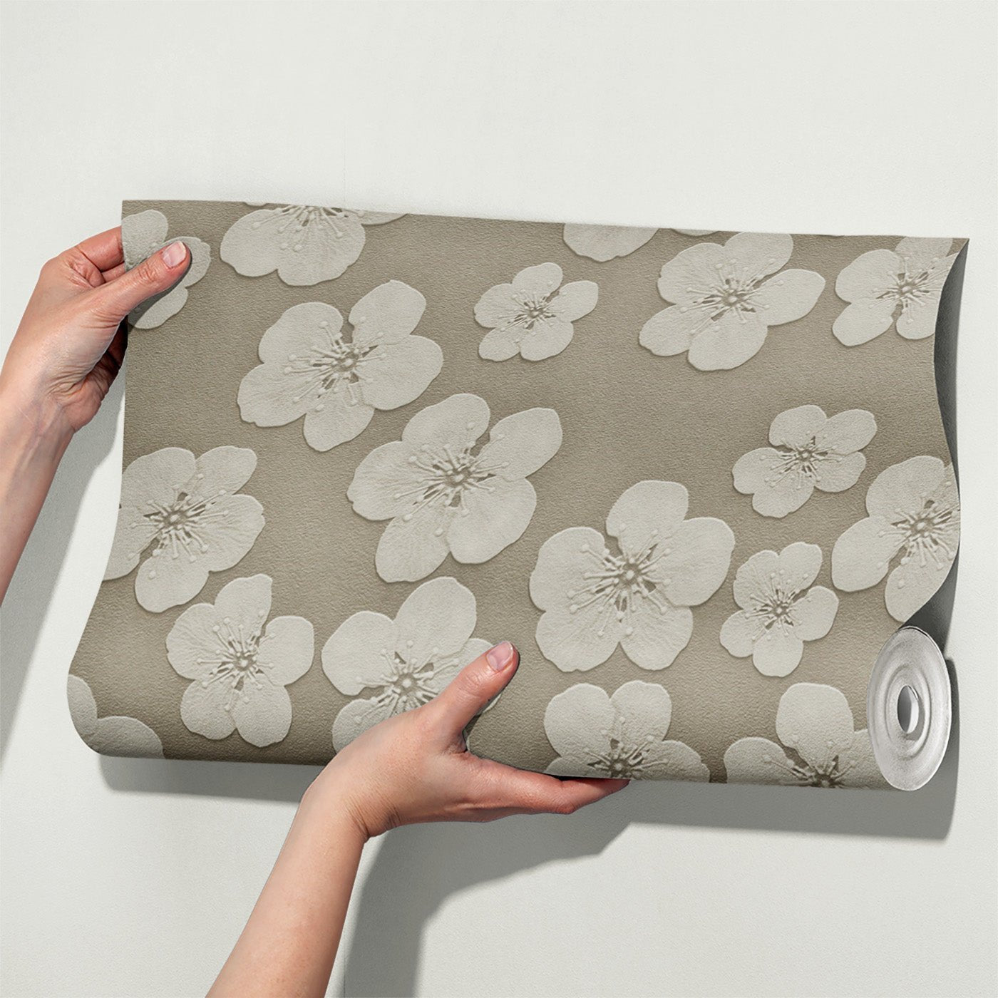 Floral & Leaves Wallpaper WAL1852-F