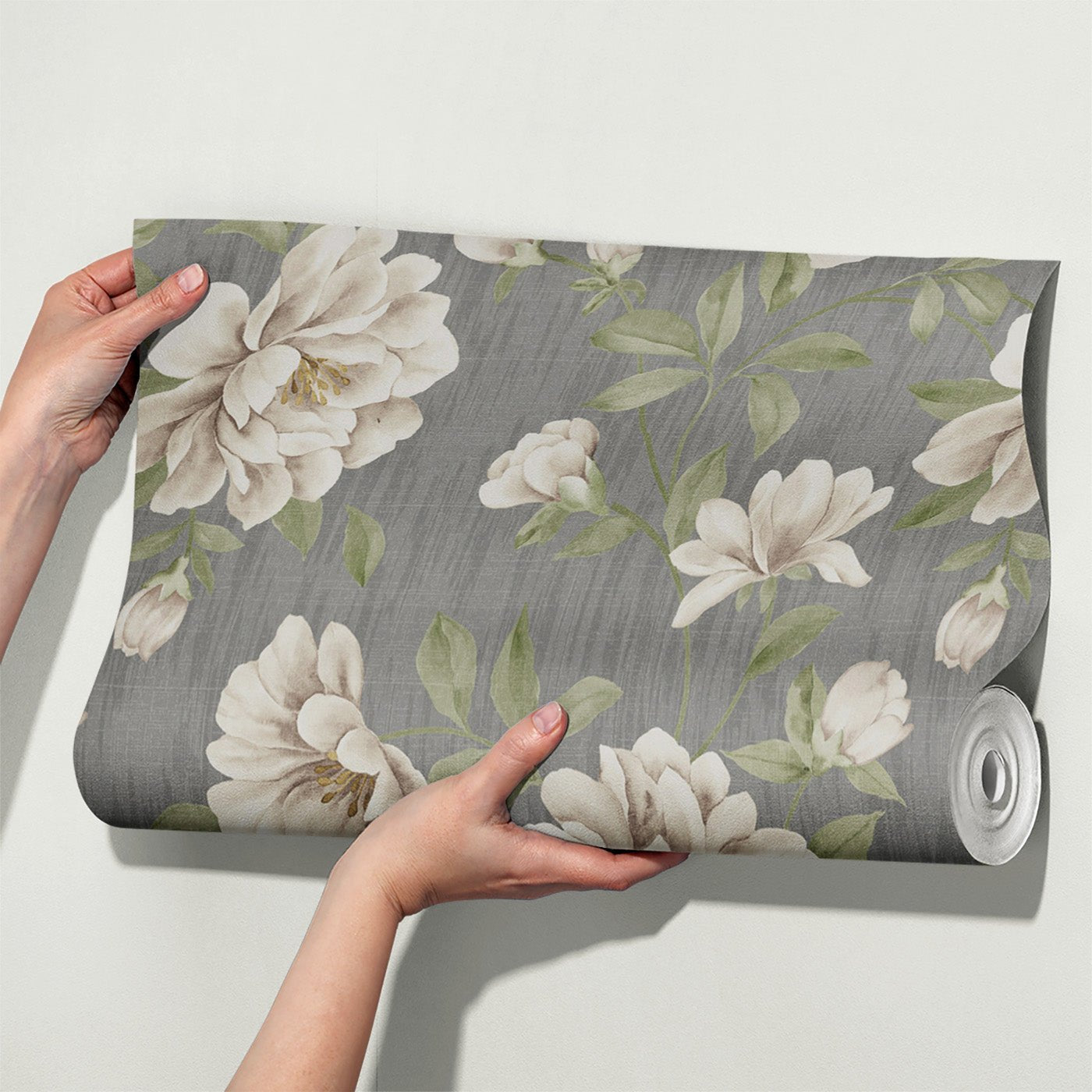 Floral & Leaves Wallpaper WAL1855-F