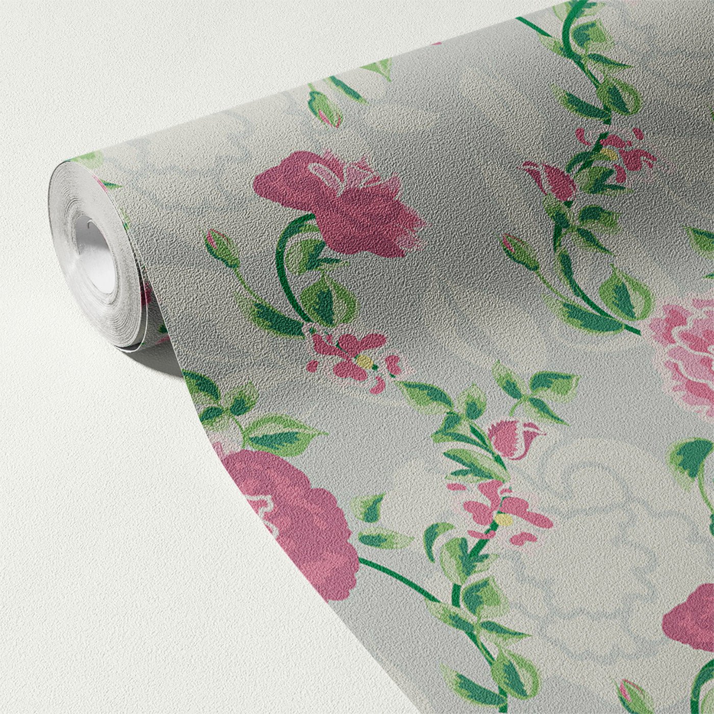 Floral & Leaves Wallpaper WAL1859-F