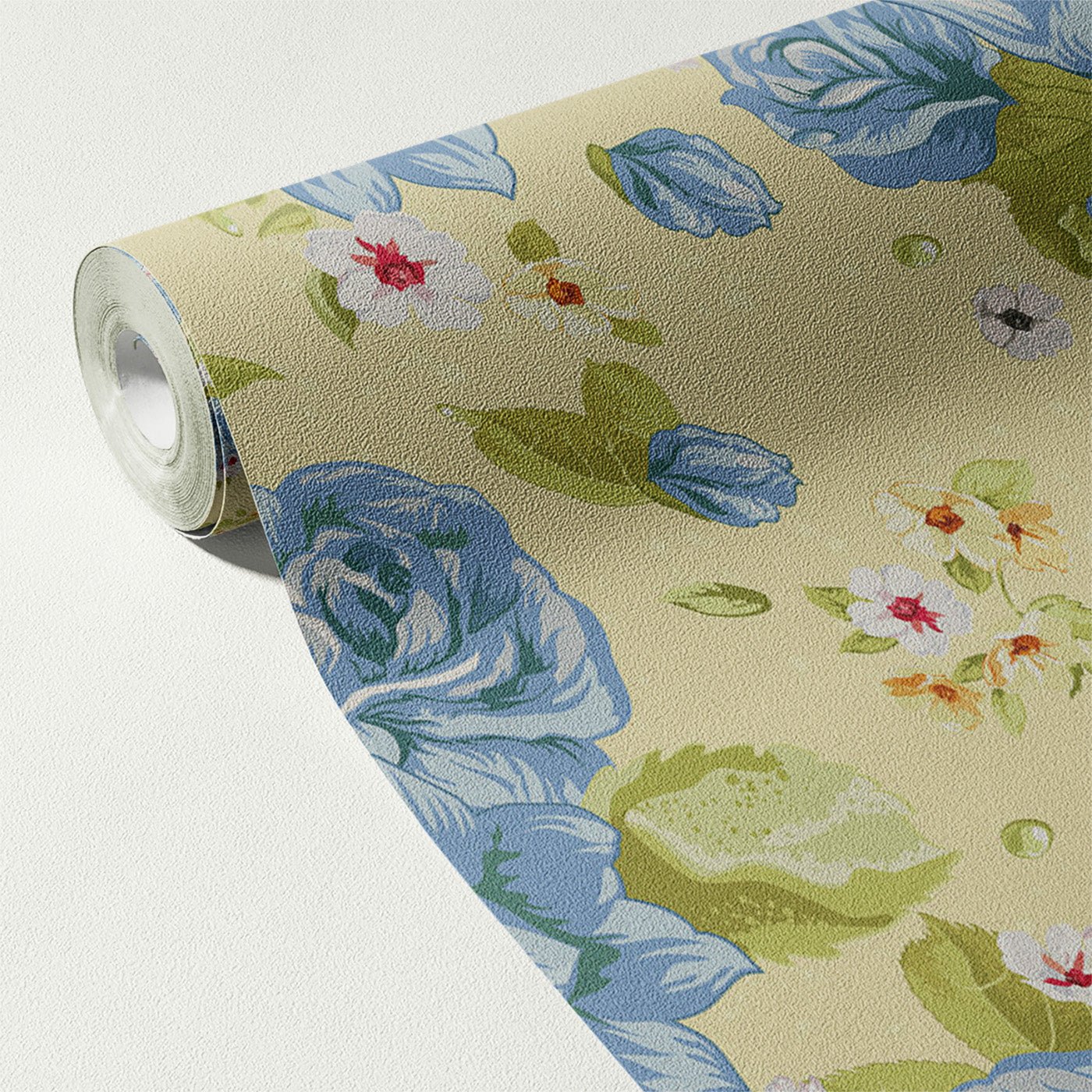 Floral & Leaves Wallpaper WAL1860-F