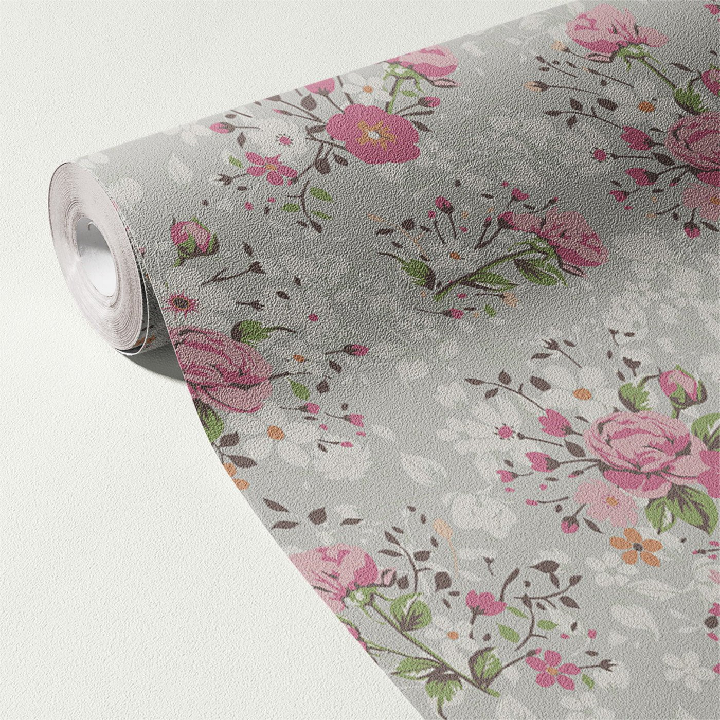 Floral & Leaves Wallpaper WAL1865-F