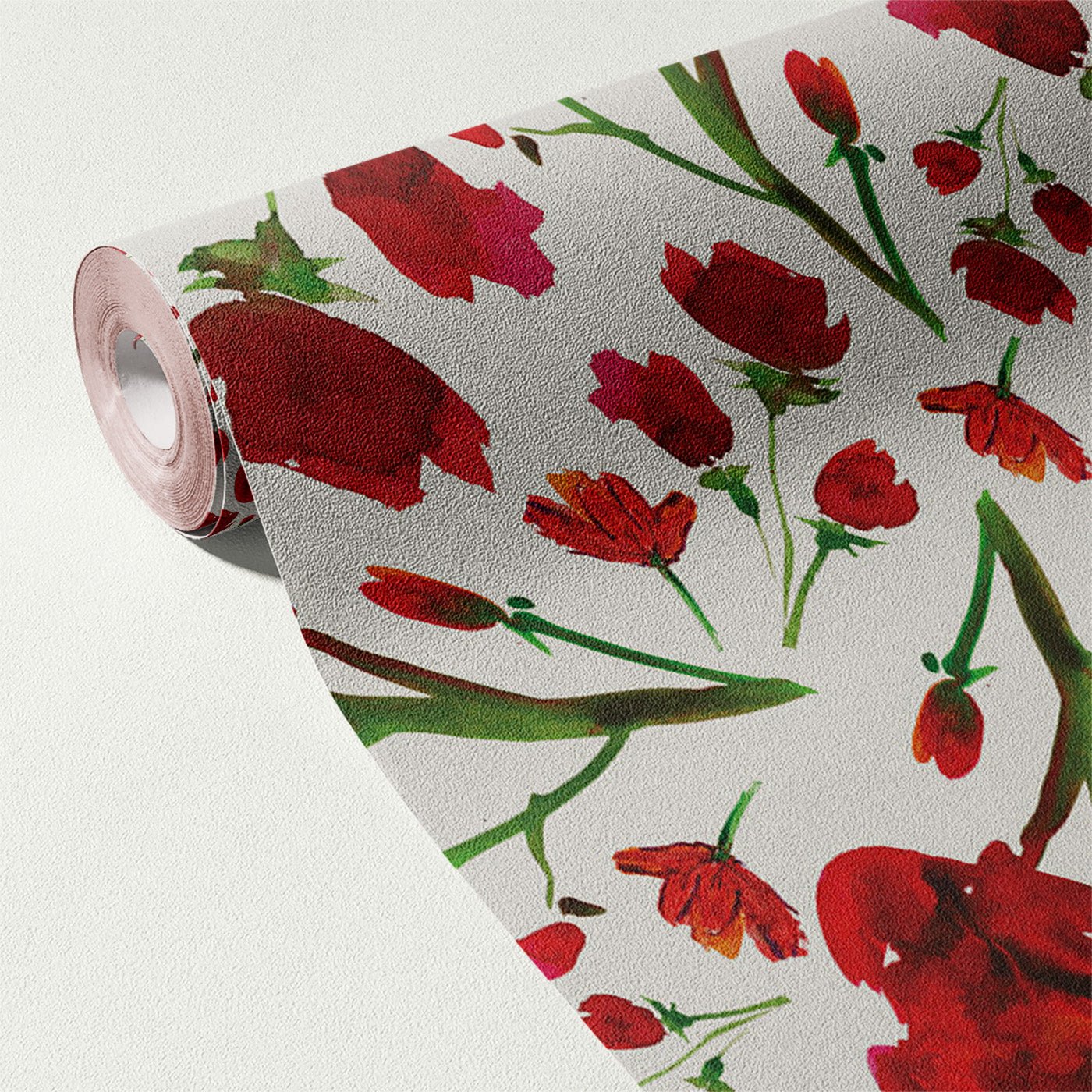 Floral & Leaves Wallpaper WAL1866-F