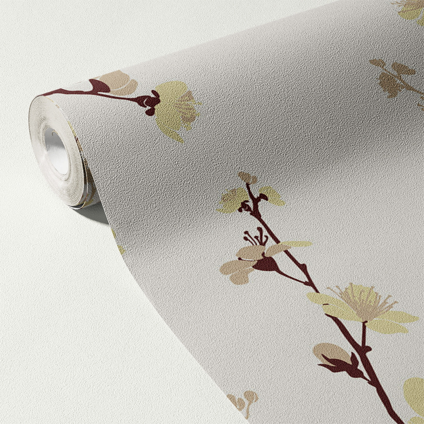 Floral & Leaves Wallpaper WAL1876-F