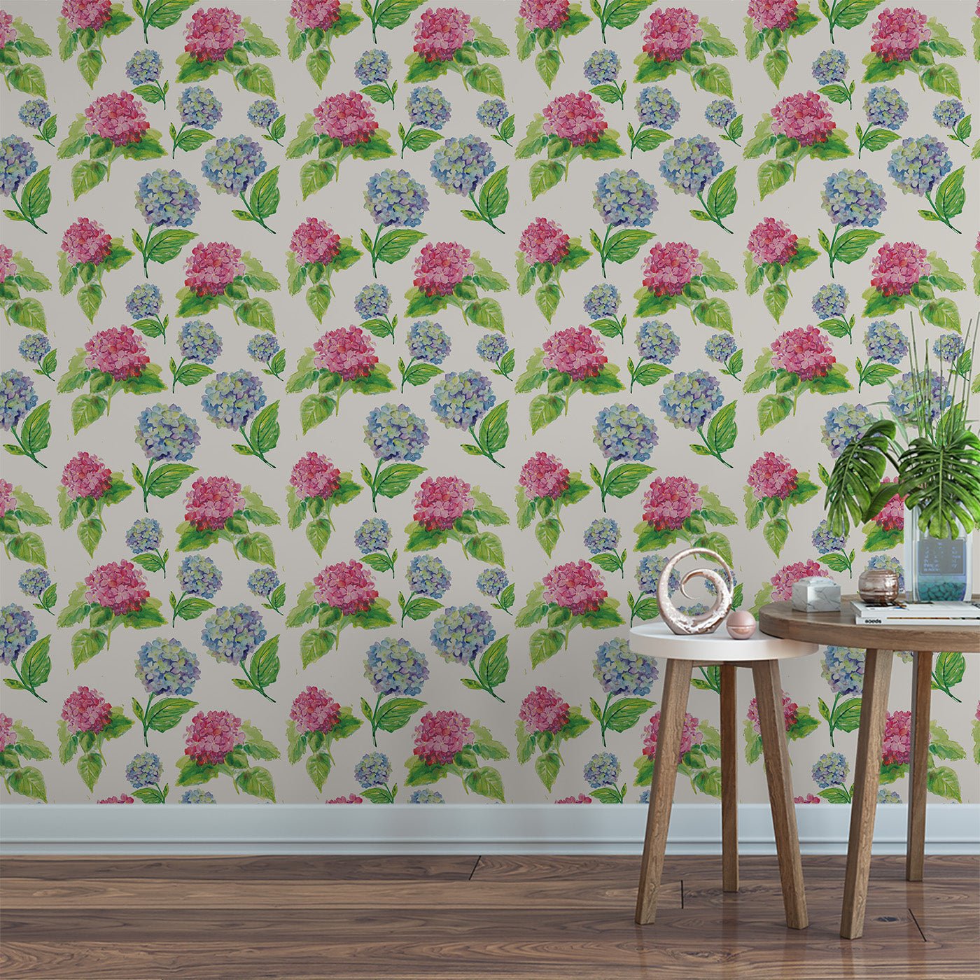 Floral & Leaves Wallpaper WAL1880-F