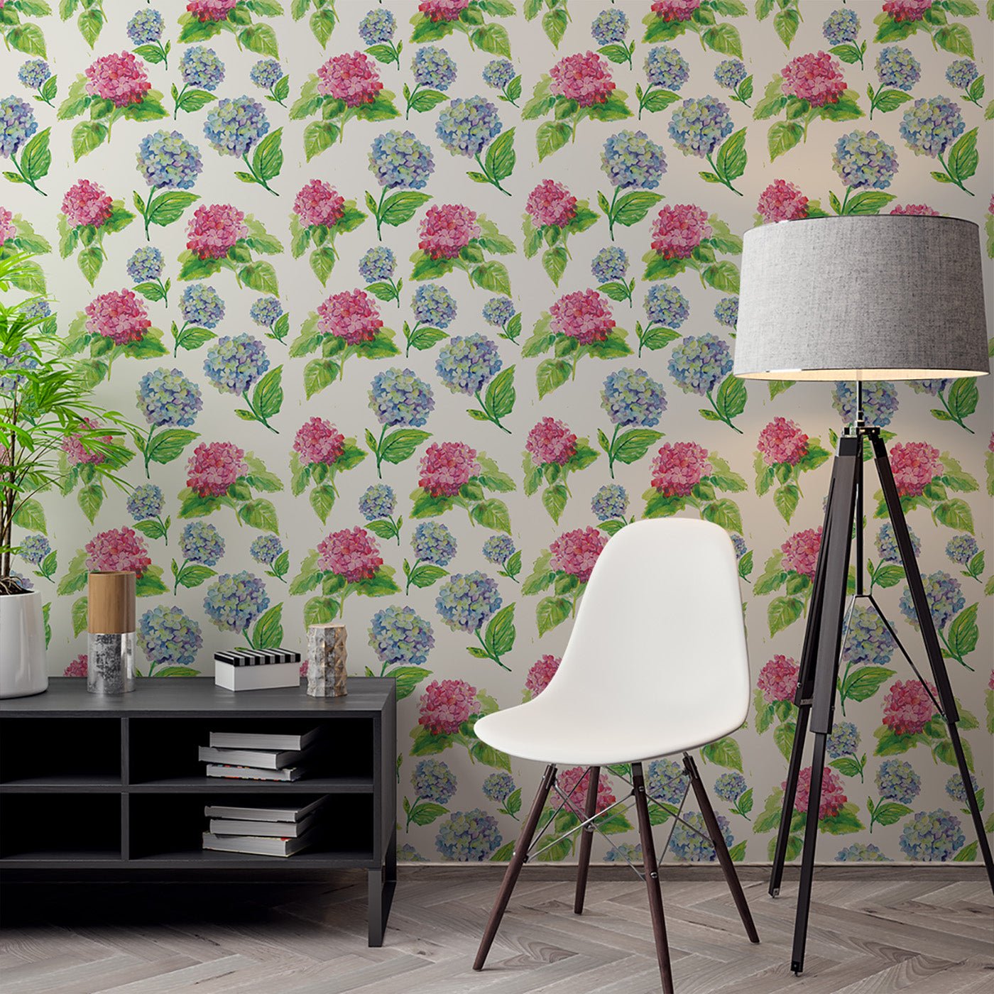 Floral & Leaves Wallpaper WAL1880-F