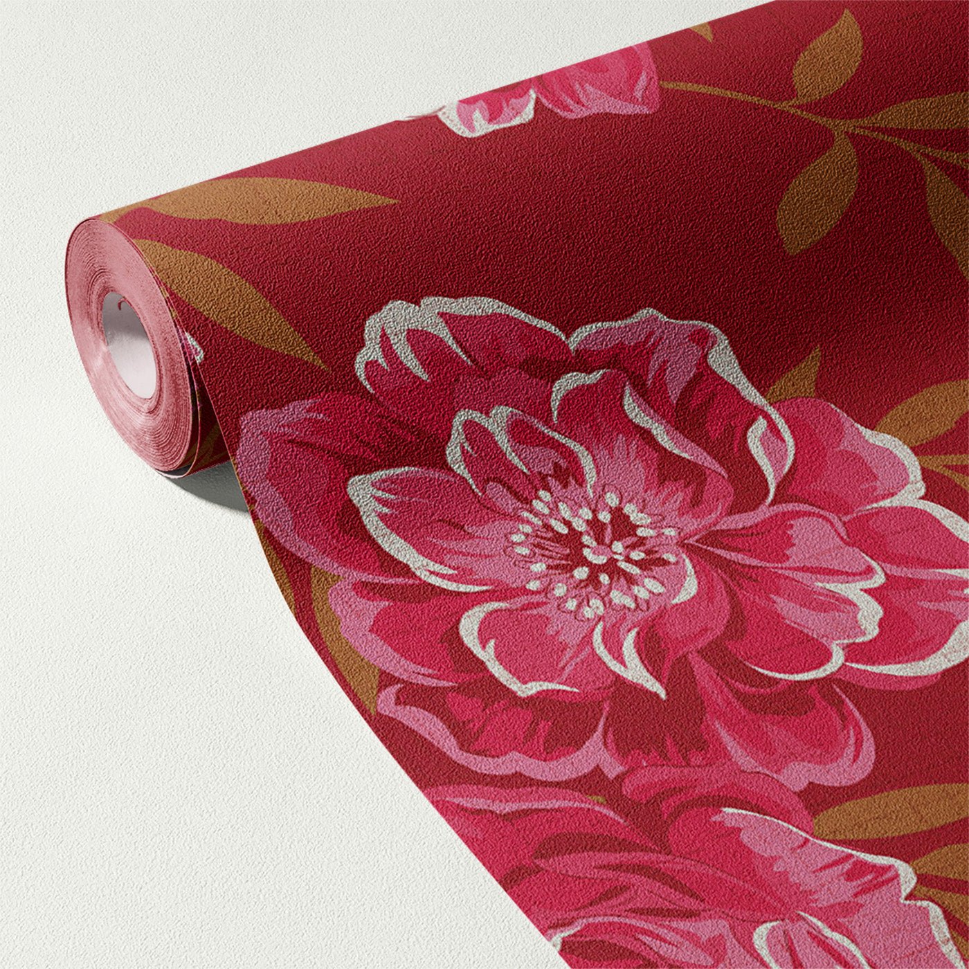 Floral & Leaves Wallpaper WAL1881-F