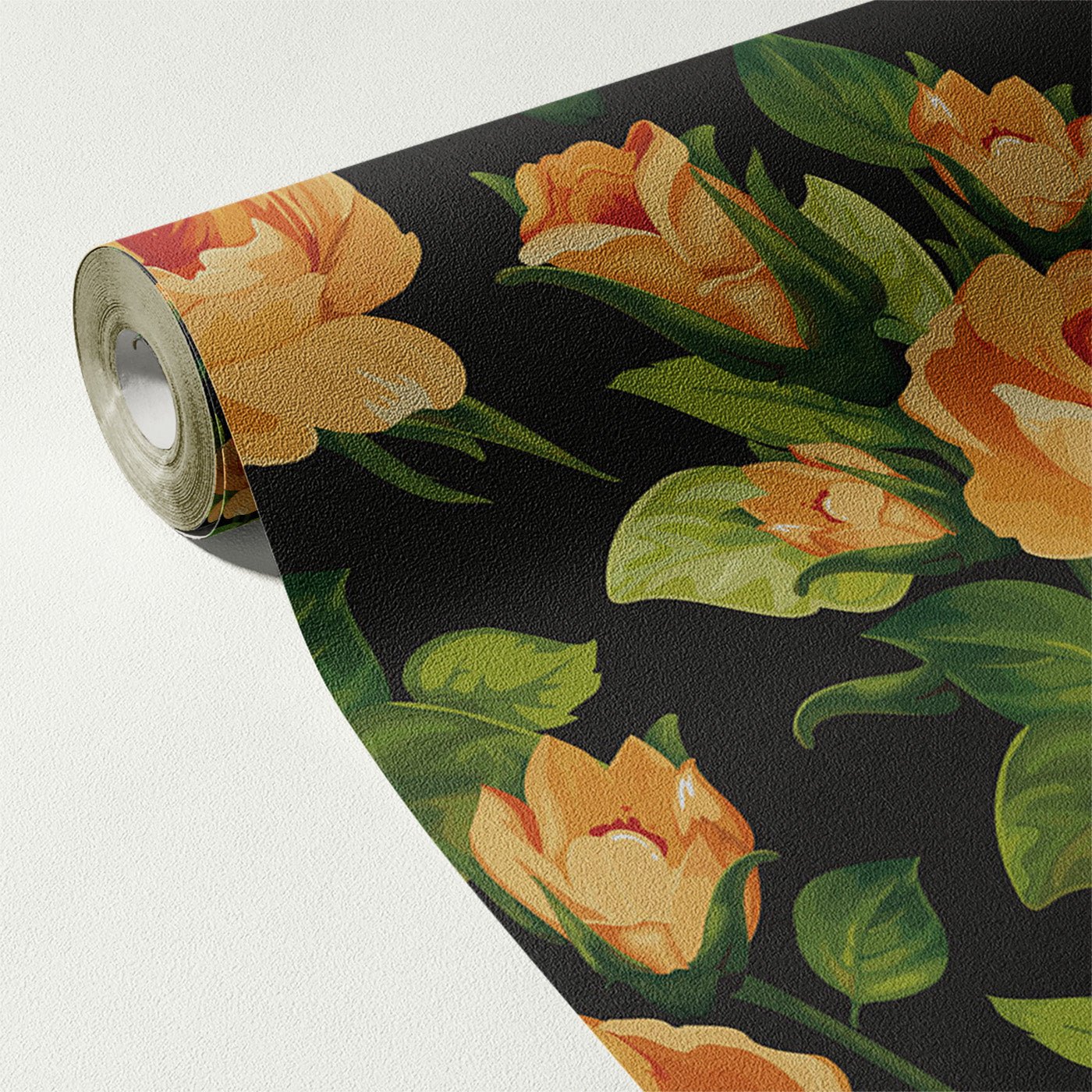 Floral & Leaves Wallpaper WAL1888-F