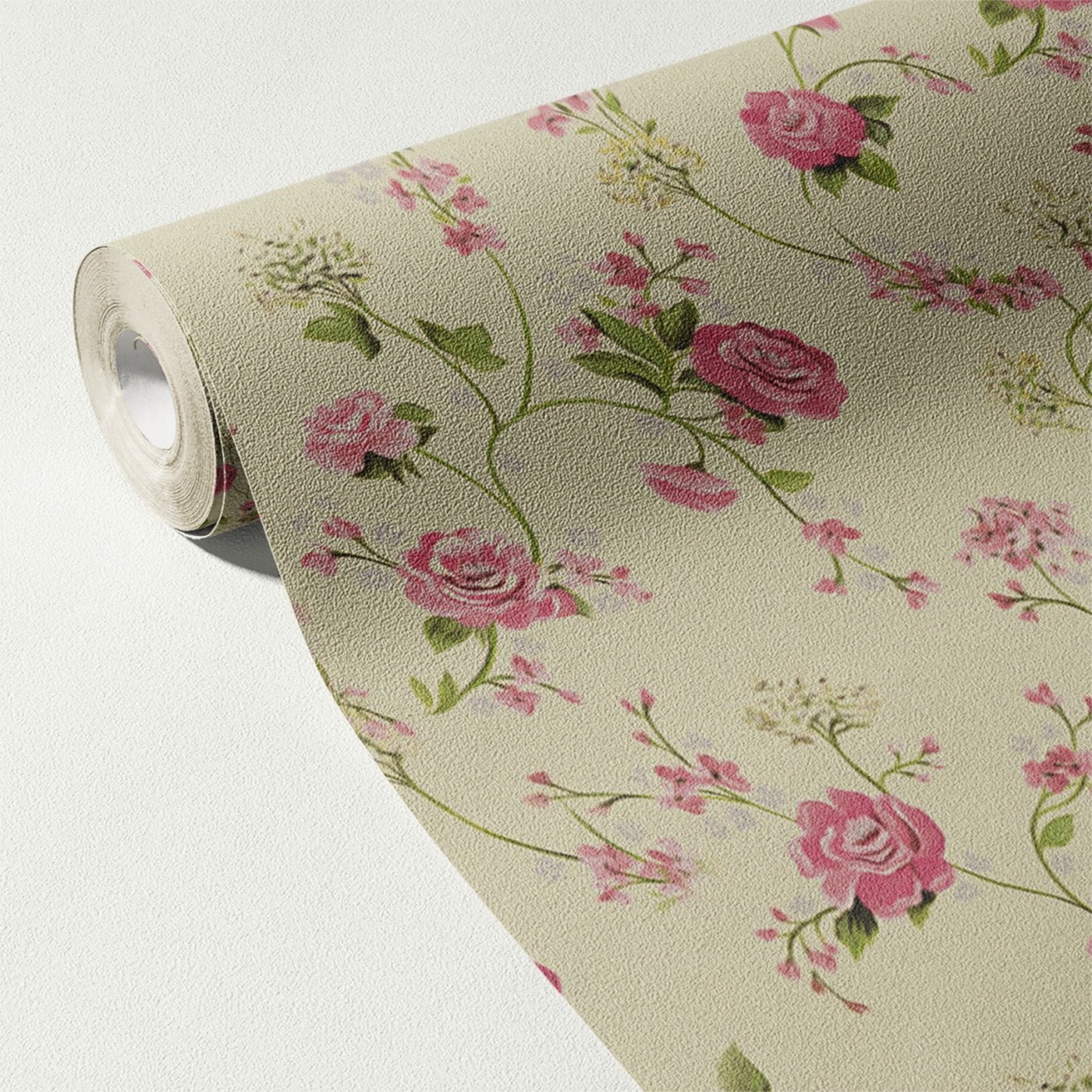 Floral & Leaves Wallpaper WAL1891-F