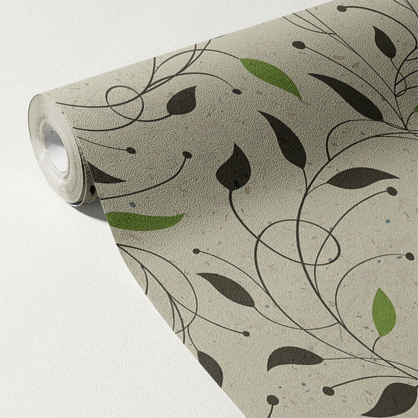 Floral & Leaves Wallpaper WAL1898-F