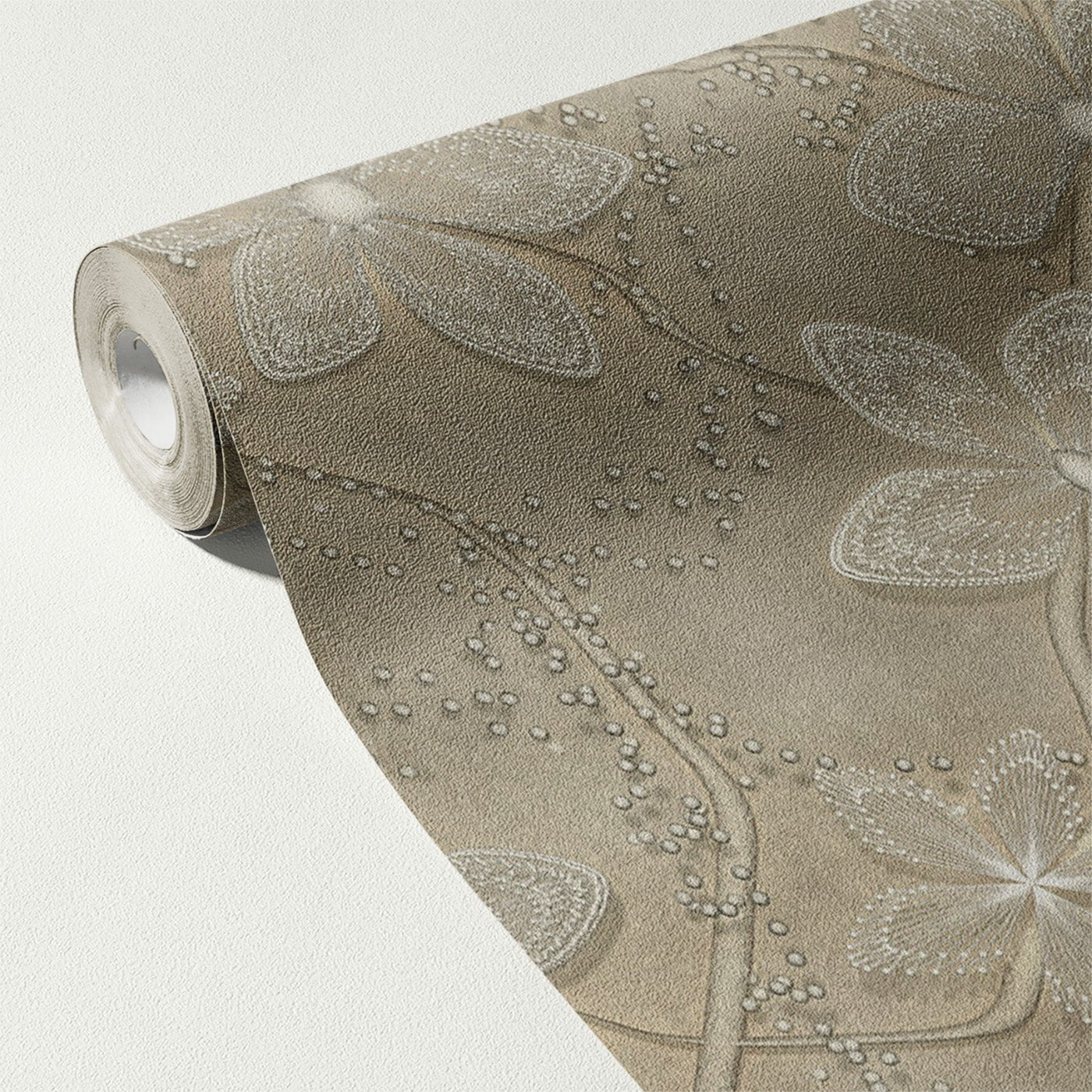 Floral & Leaves Wallpaper WAL1903-F