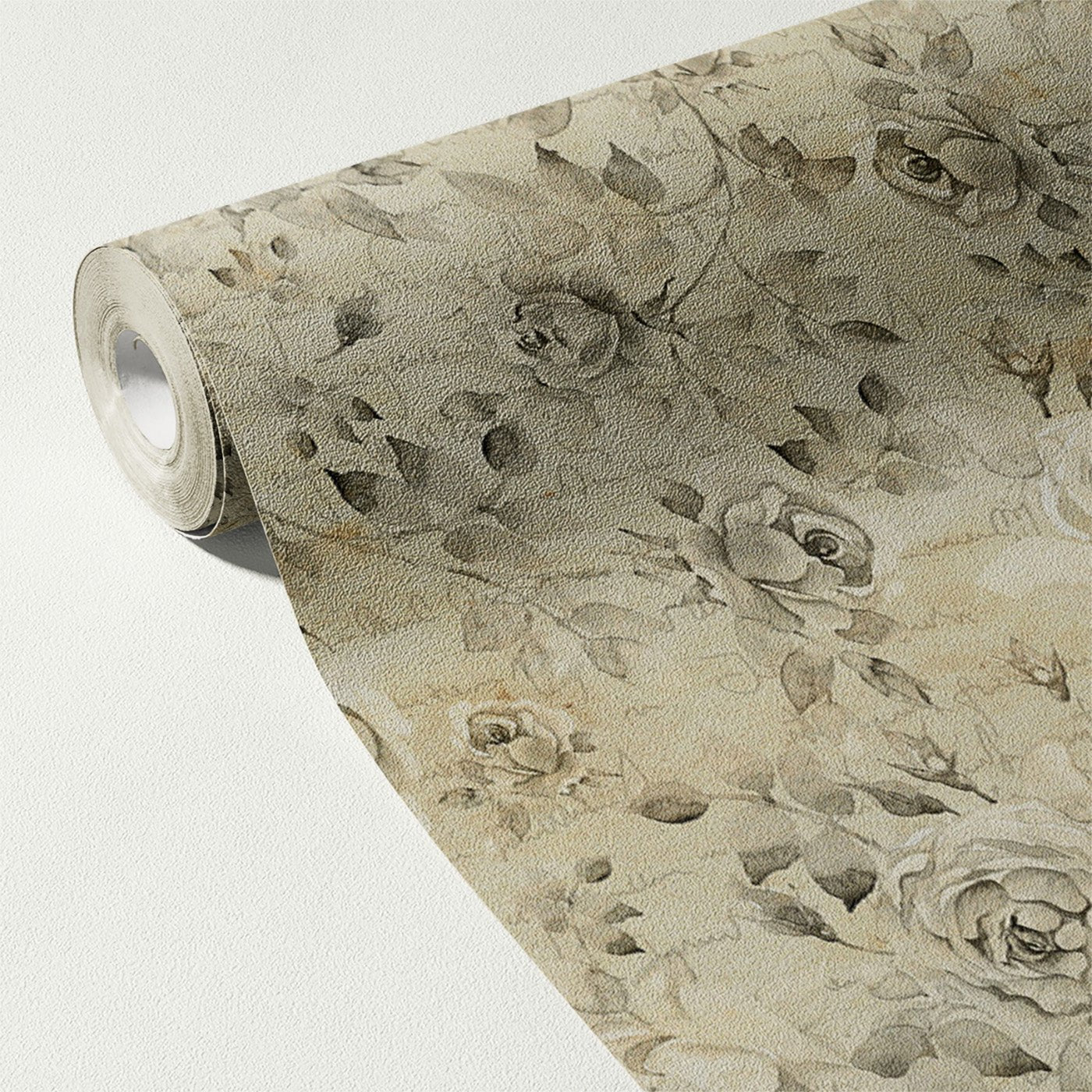 Floral & Leaves Wallpaper WAL1909-F