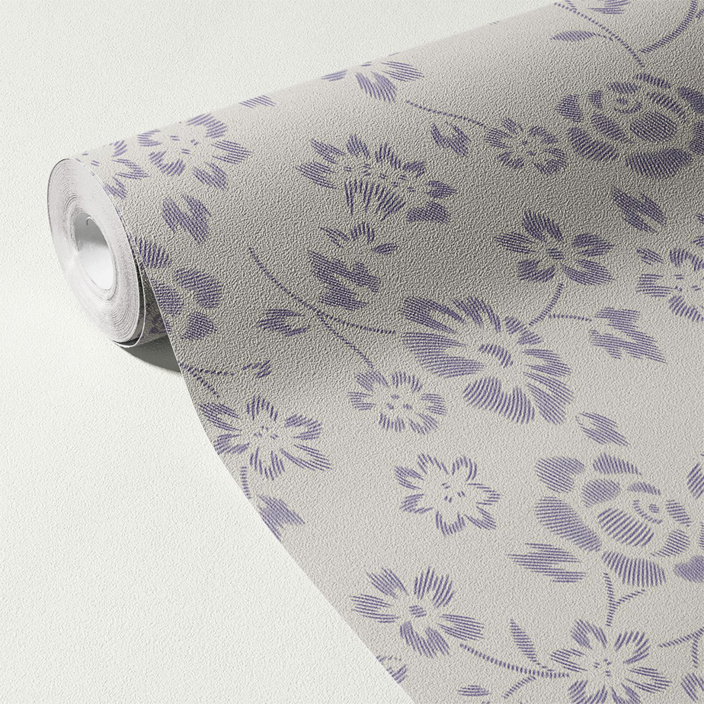 Floral & Leaves Wallpaper WAL1923-F