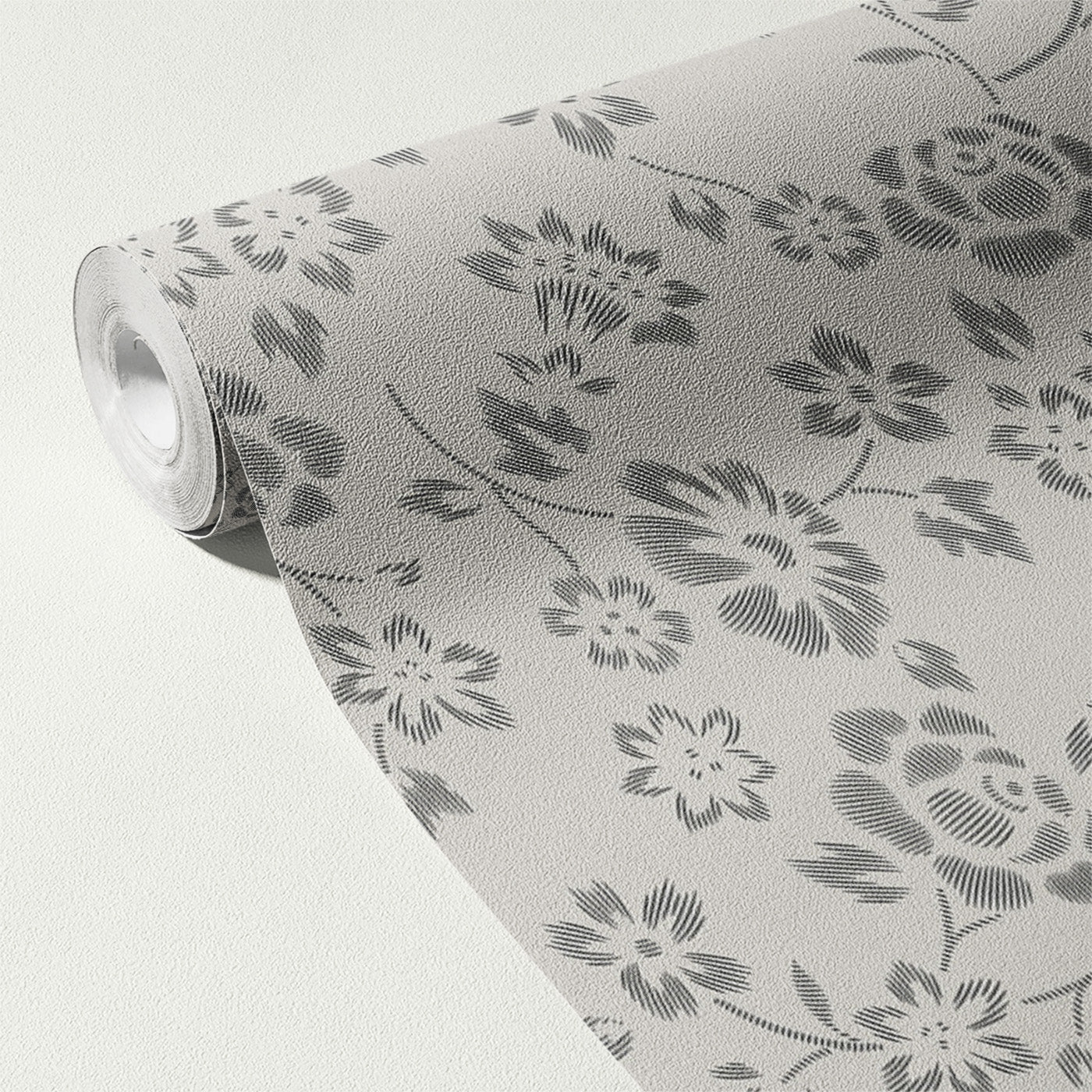 Floral & Leaves Wallpaper WAL1924-F