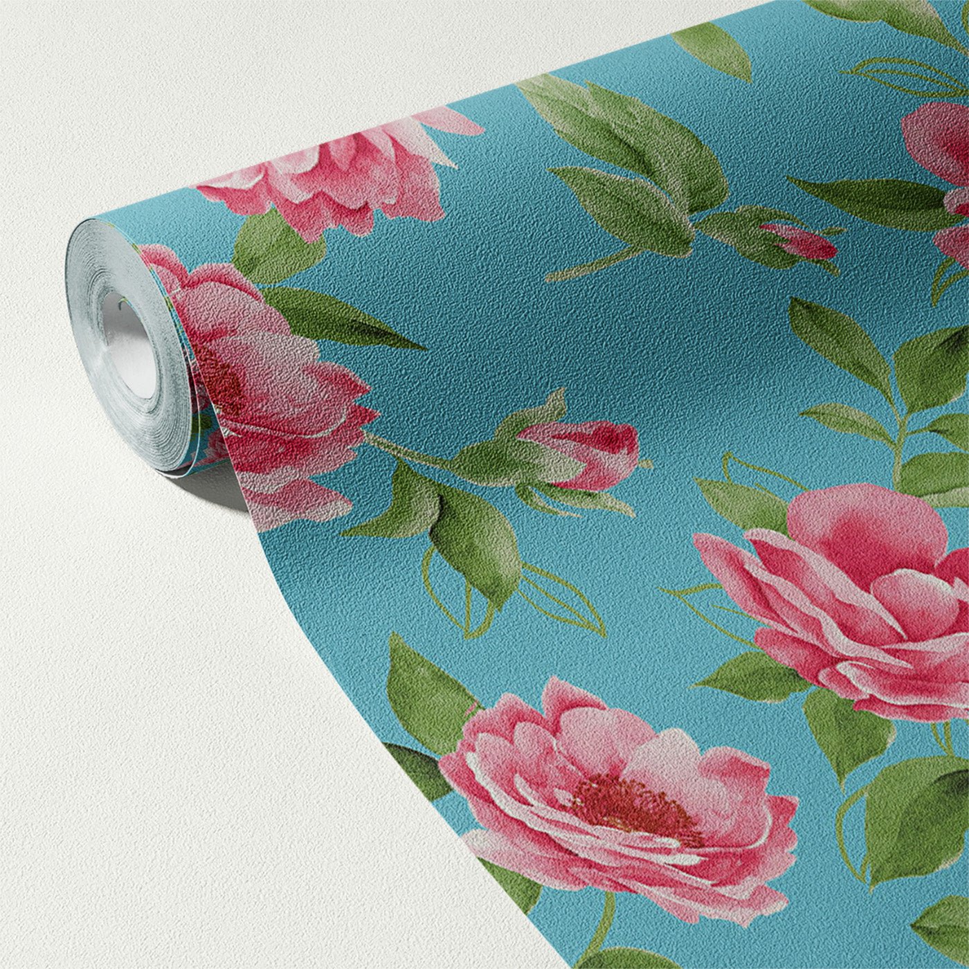 Floral & Leaves Wallpaper WAL1946-F