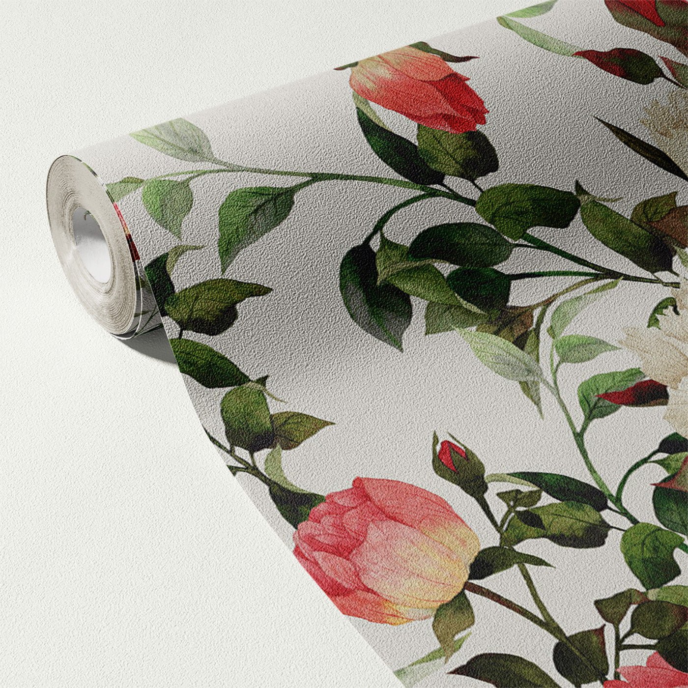 Floral & Leaves Wallpaper WAL1949-F