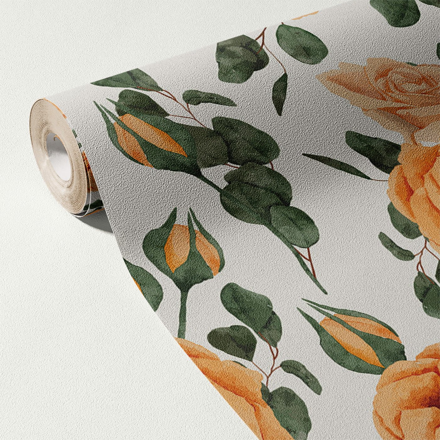 Floral & Leaves Wallpaper WAL1950-F