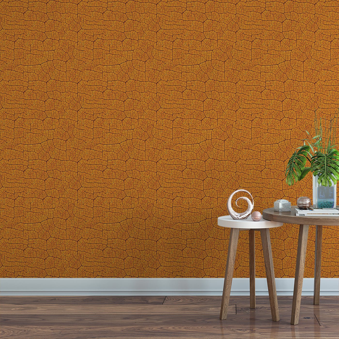 Floral & Leaves Wallpaper WAL1971-F