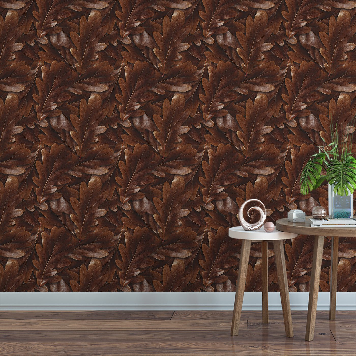 Floral & Leaves Wallpaper WAL1975-F