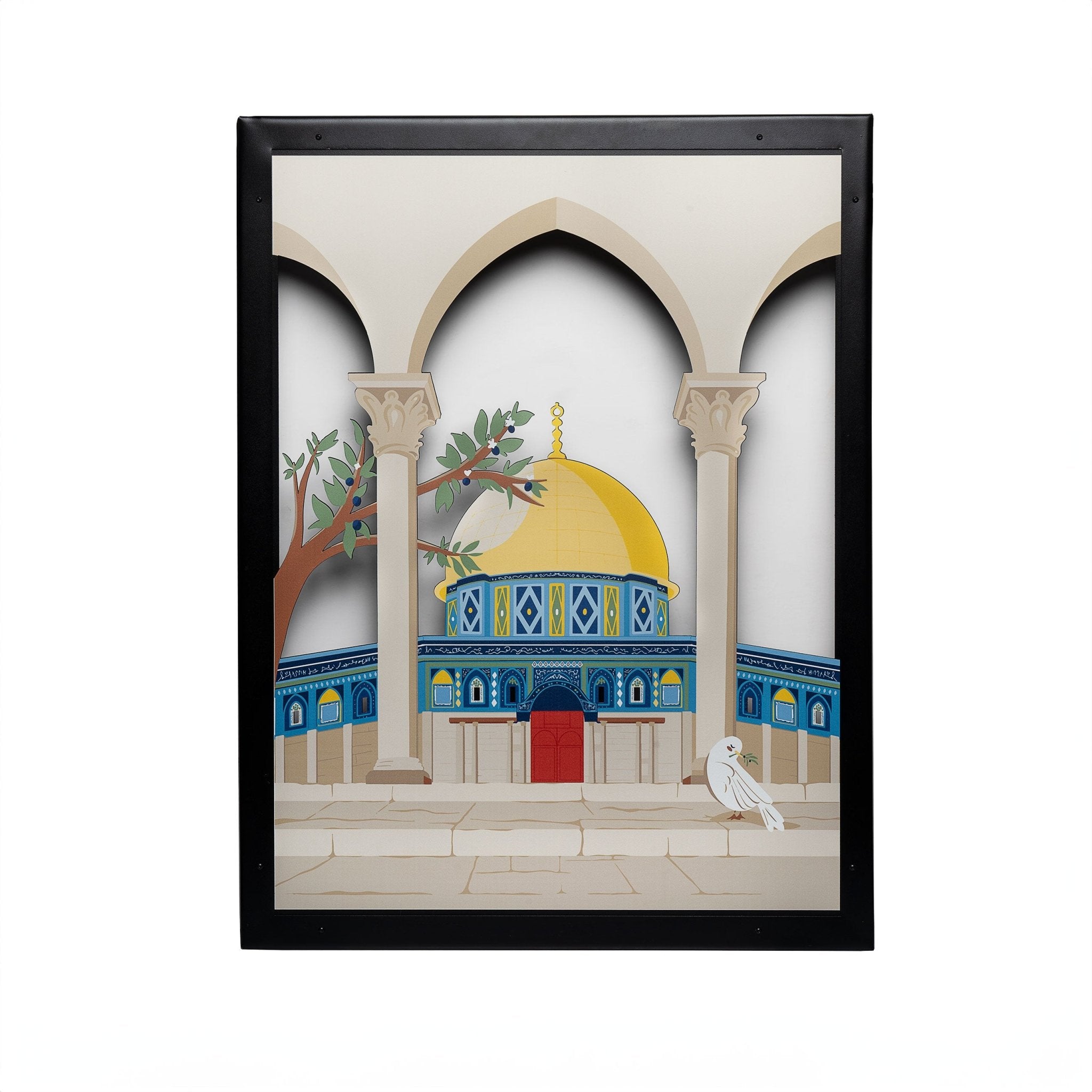 Palestine Printed Metal Wall Art