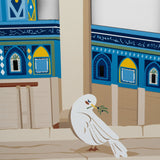 لوحة المسجد الاقصى من المعدن
