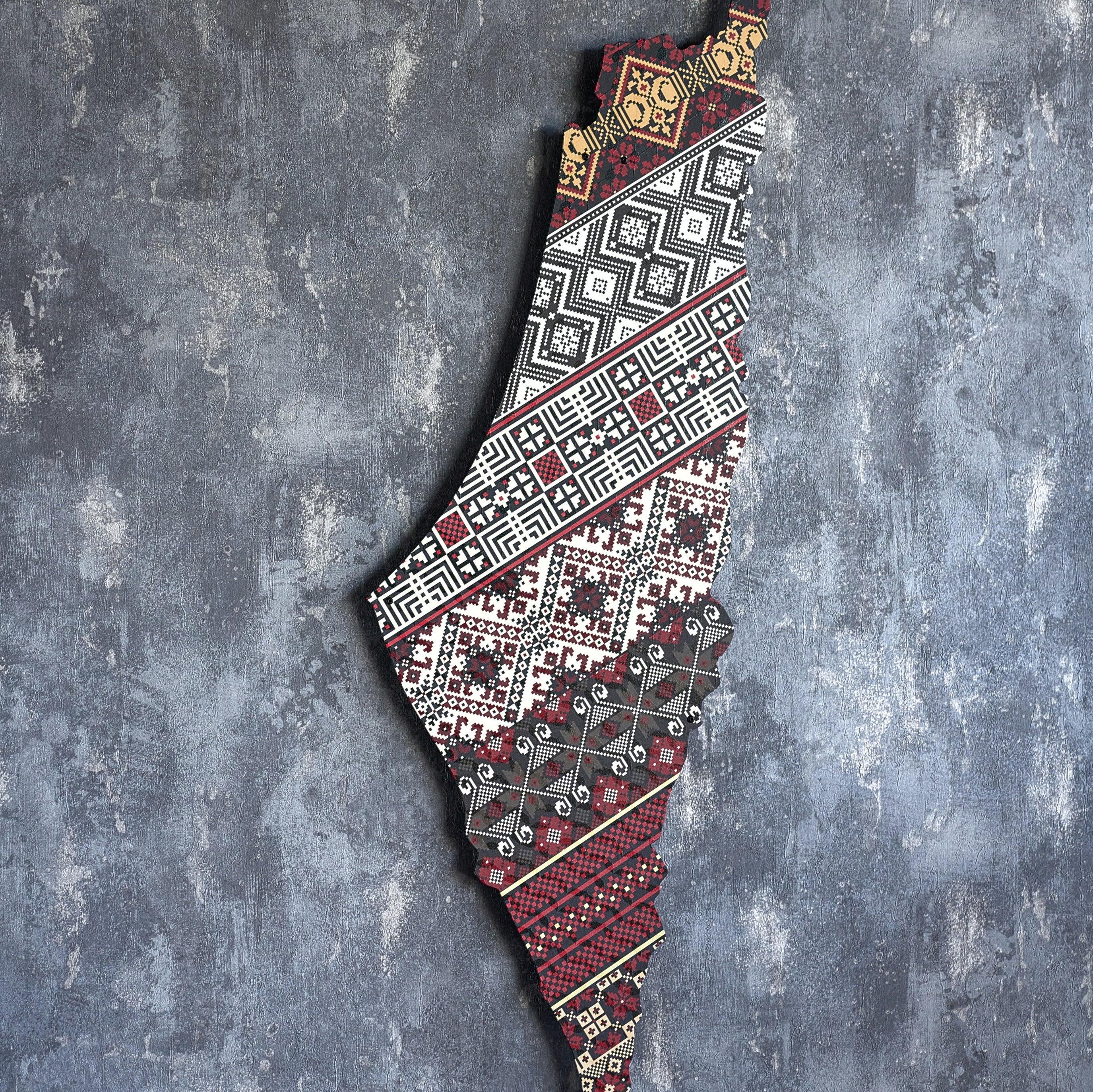 Palestine Printed Metal Wall Art