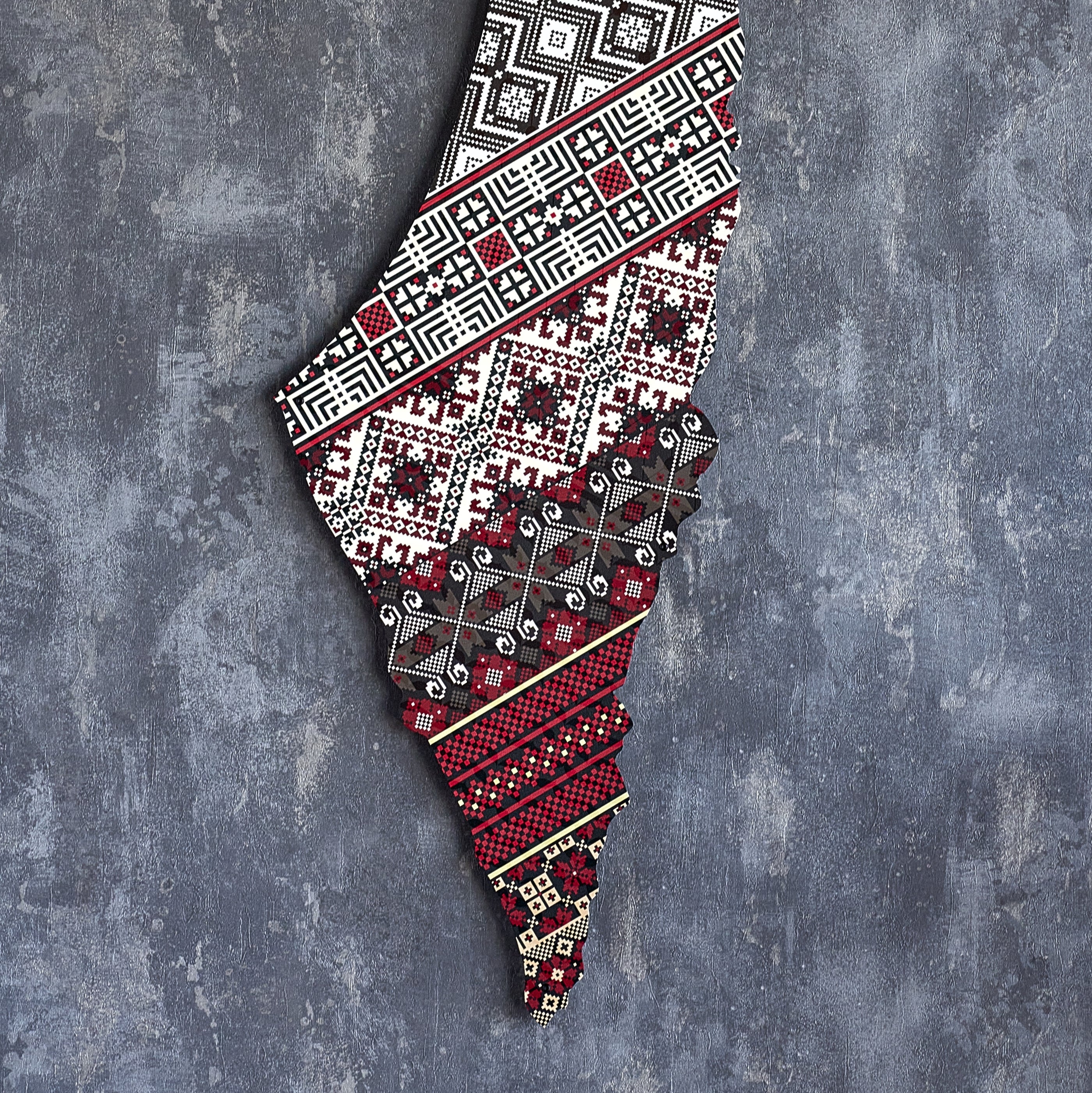 Palestine Printed Metal Wall Art