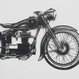 Cafe Racer Metal Wall Art