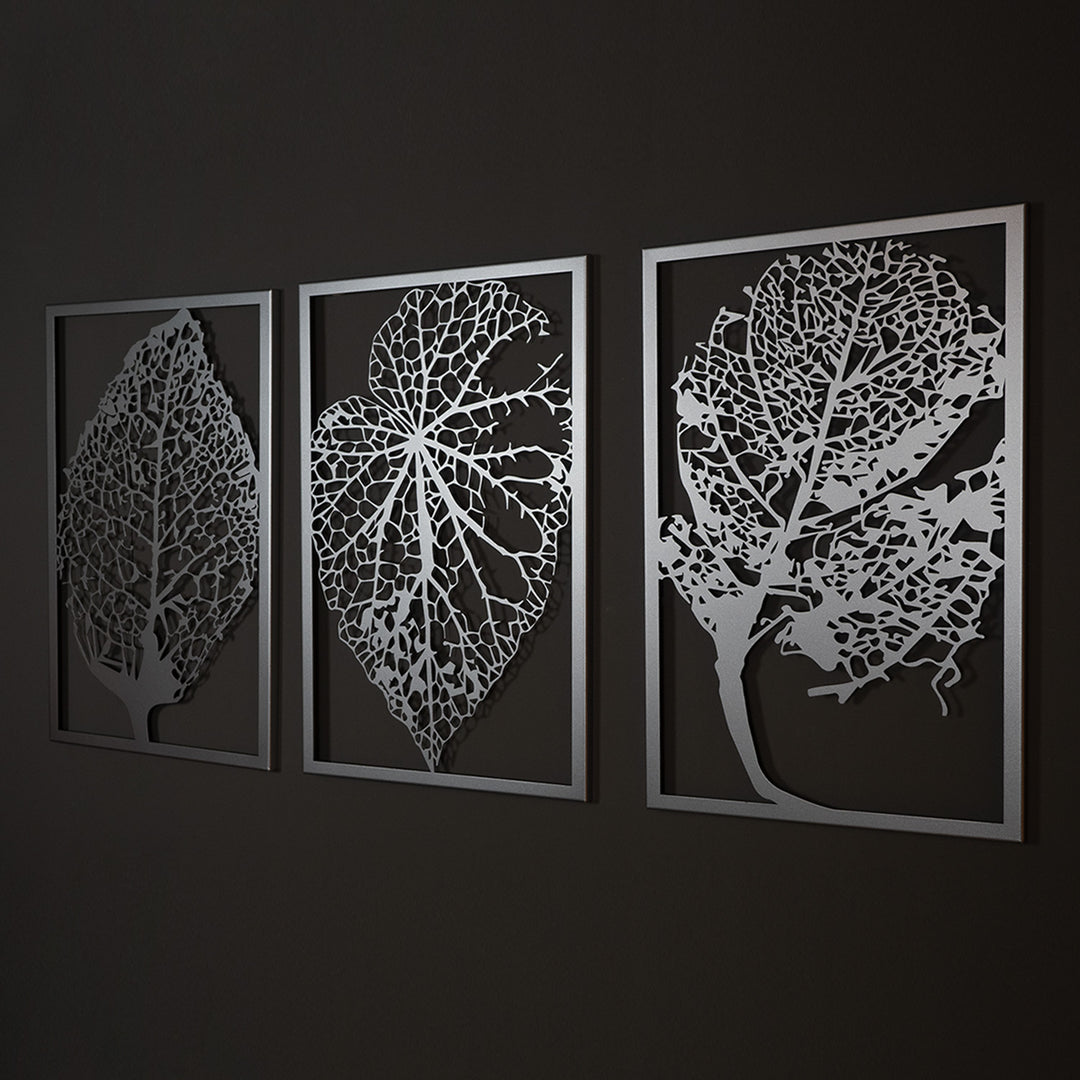 Set of Autumn 3 Metal Wall Art 2