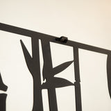 Bamboo 3 Set Metal Wall Art