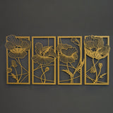 Blossom Flowers Metal Wall Art