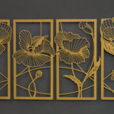 Blossom Flowers Metal Wall Art