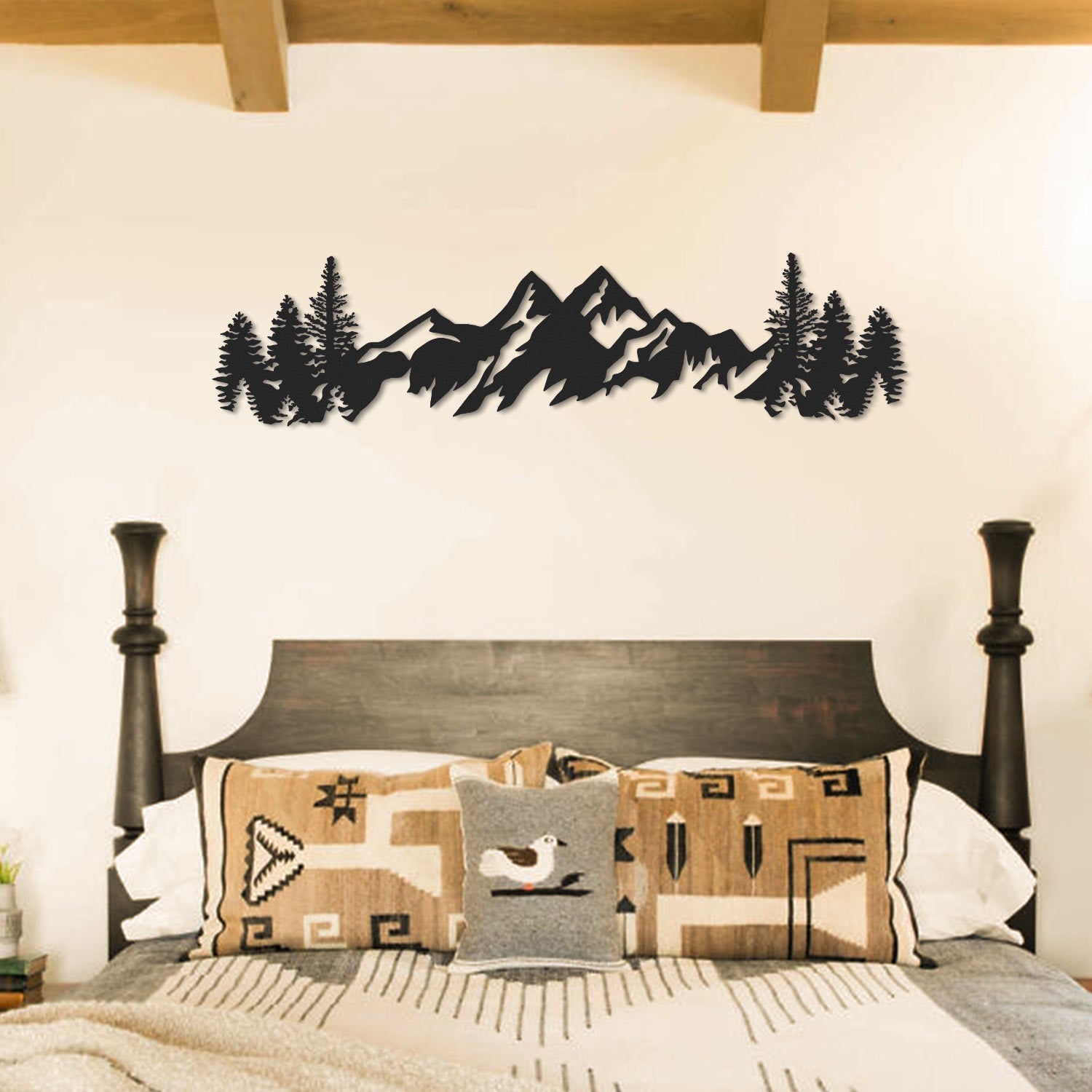 Mountains Metal Wall Art