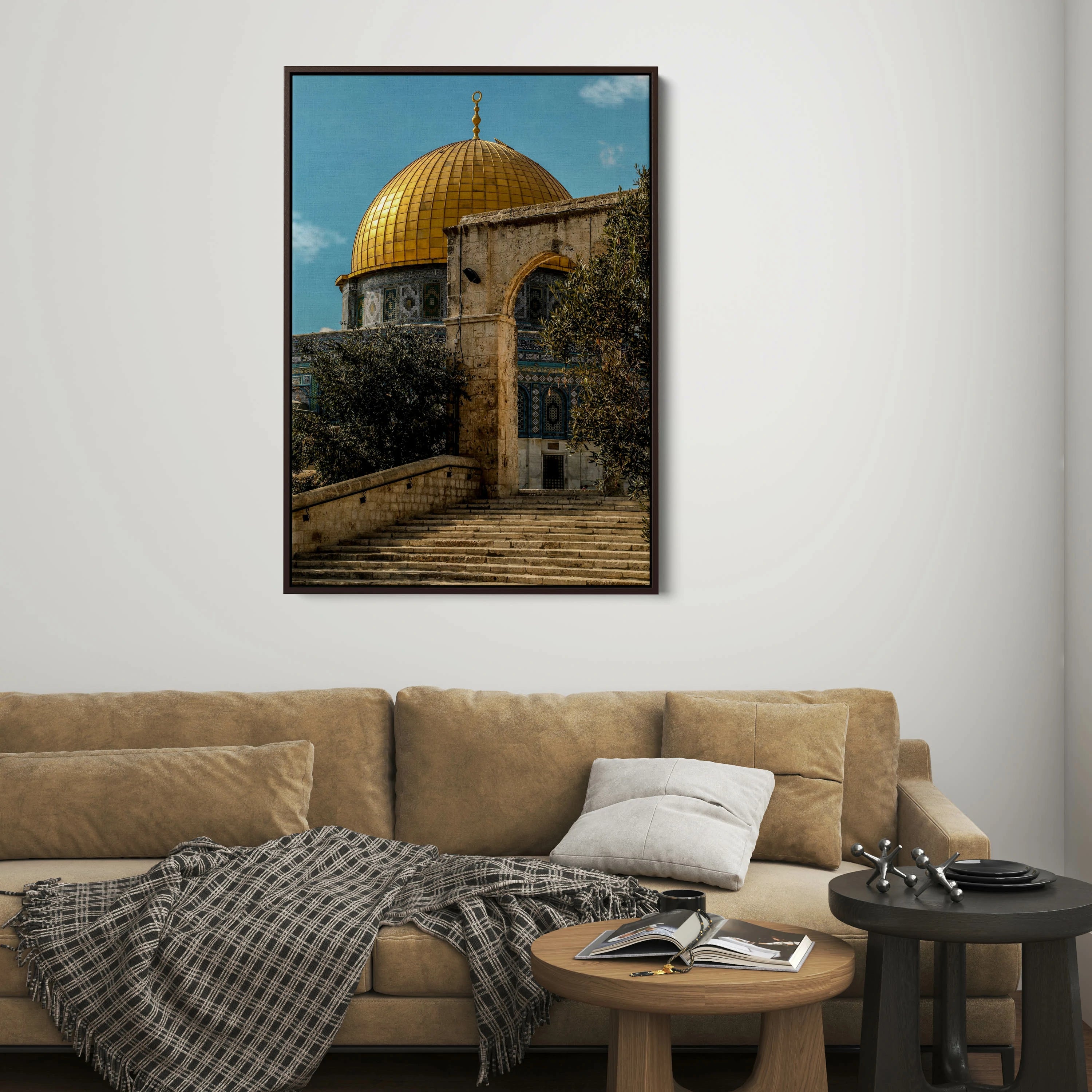 Dome of the Rock Canvas Wall Art