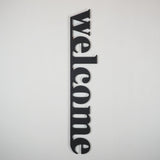 Welcome Metal Wall Art