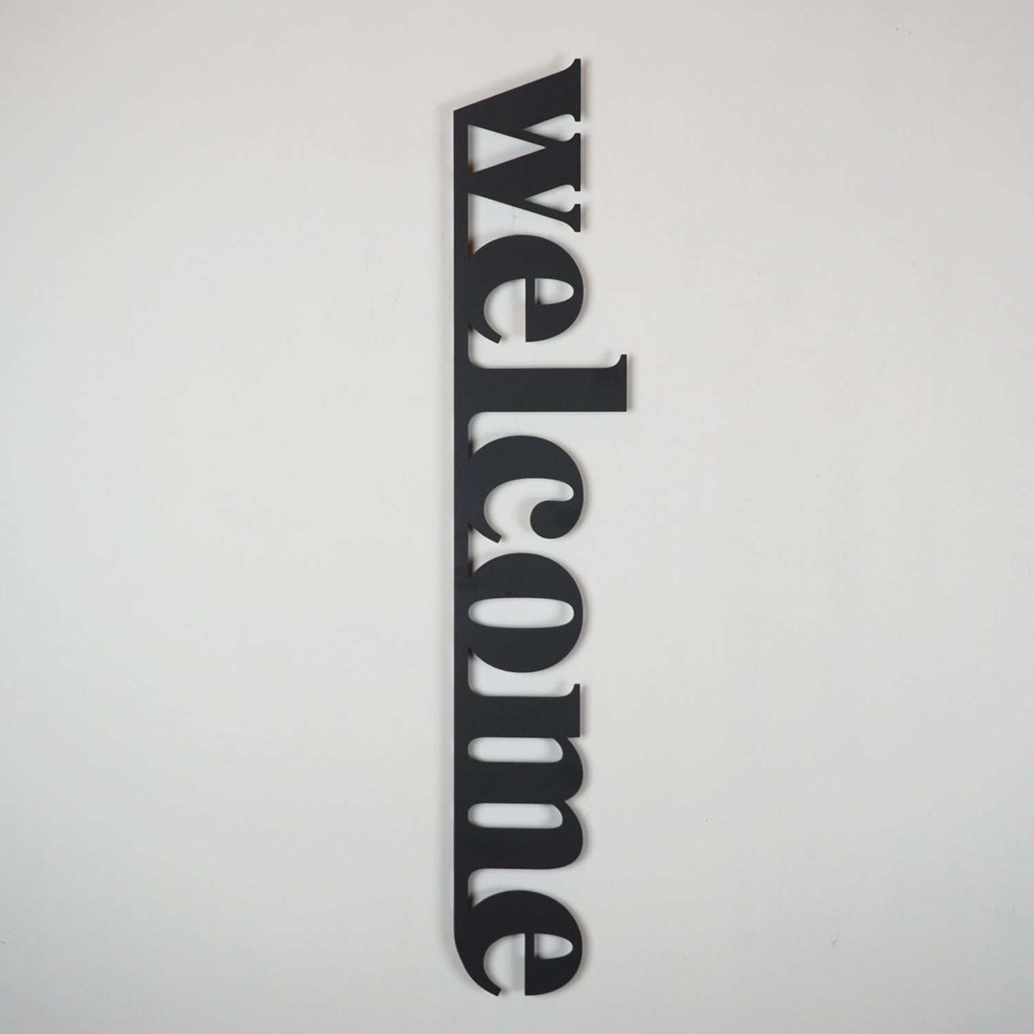 Welcome Metal Wall Art